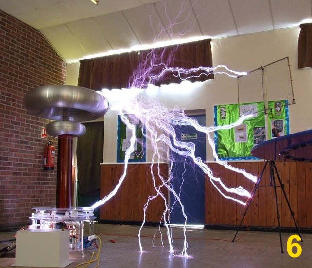  6 inch Tesla coil